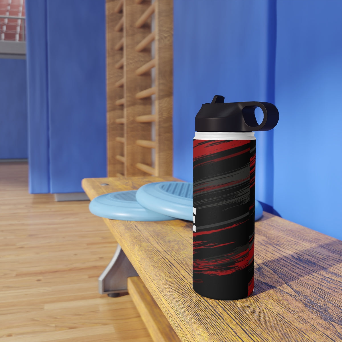 EliteTeam.Tv Stainless Steel Water Bottle, Standard Lid
