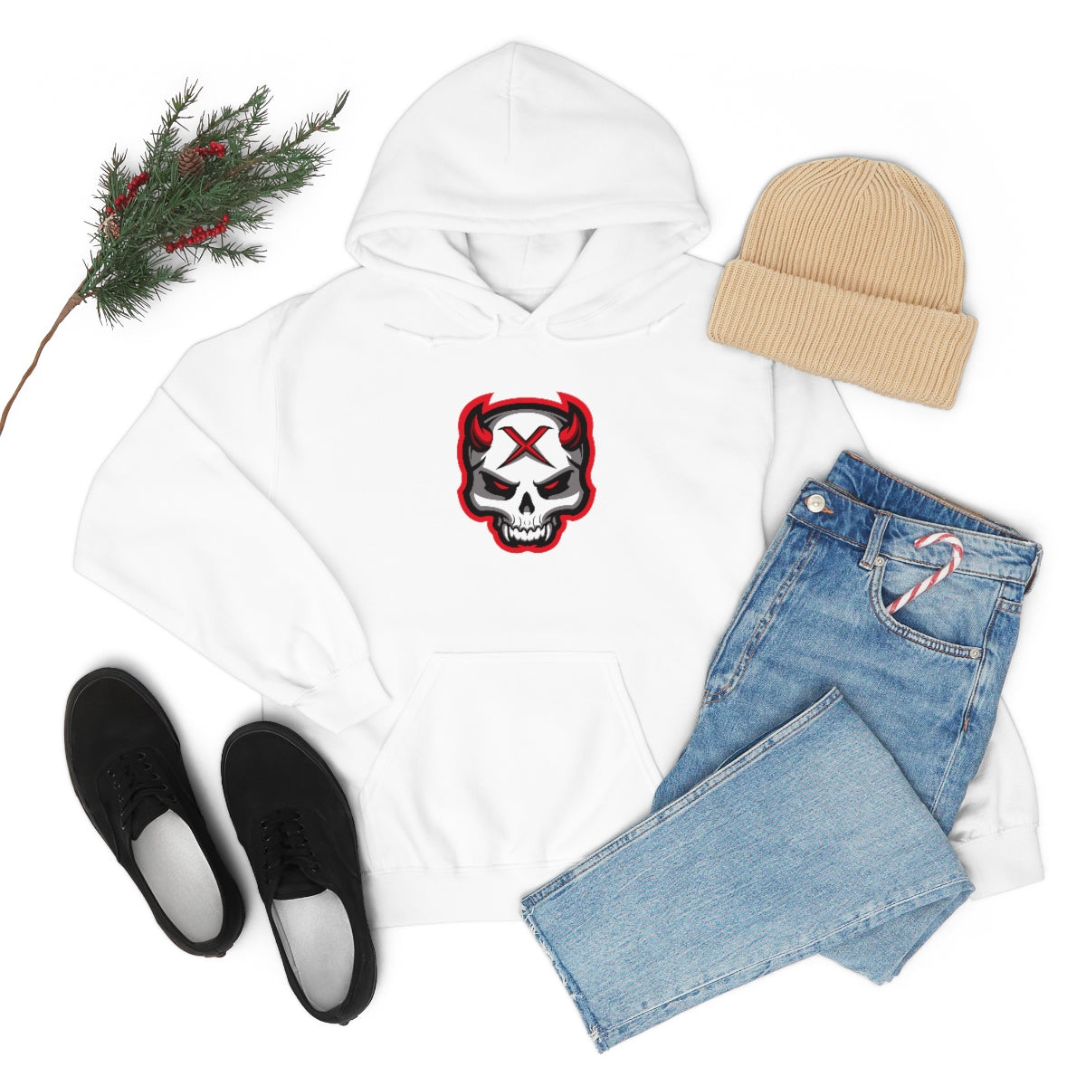 Red Bit Unisex Hoodie