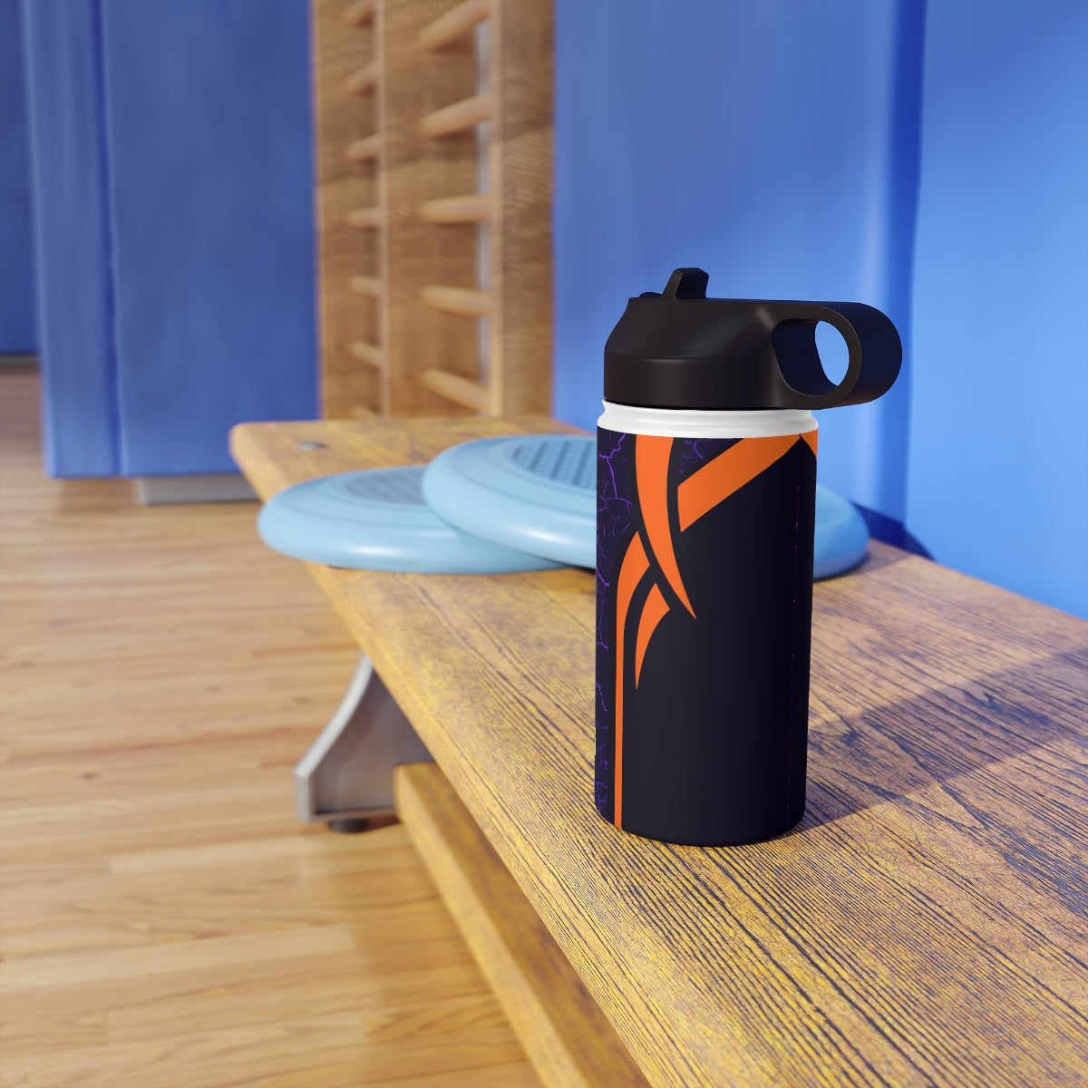 Angry Gaming Stainless Steel Water Bottle, Standard Lid