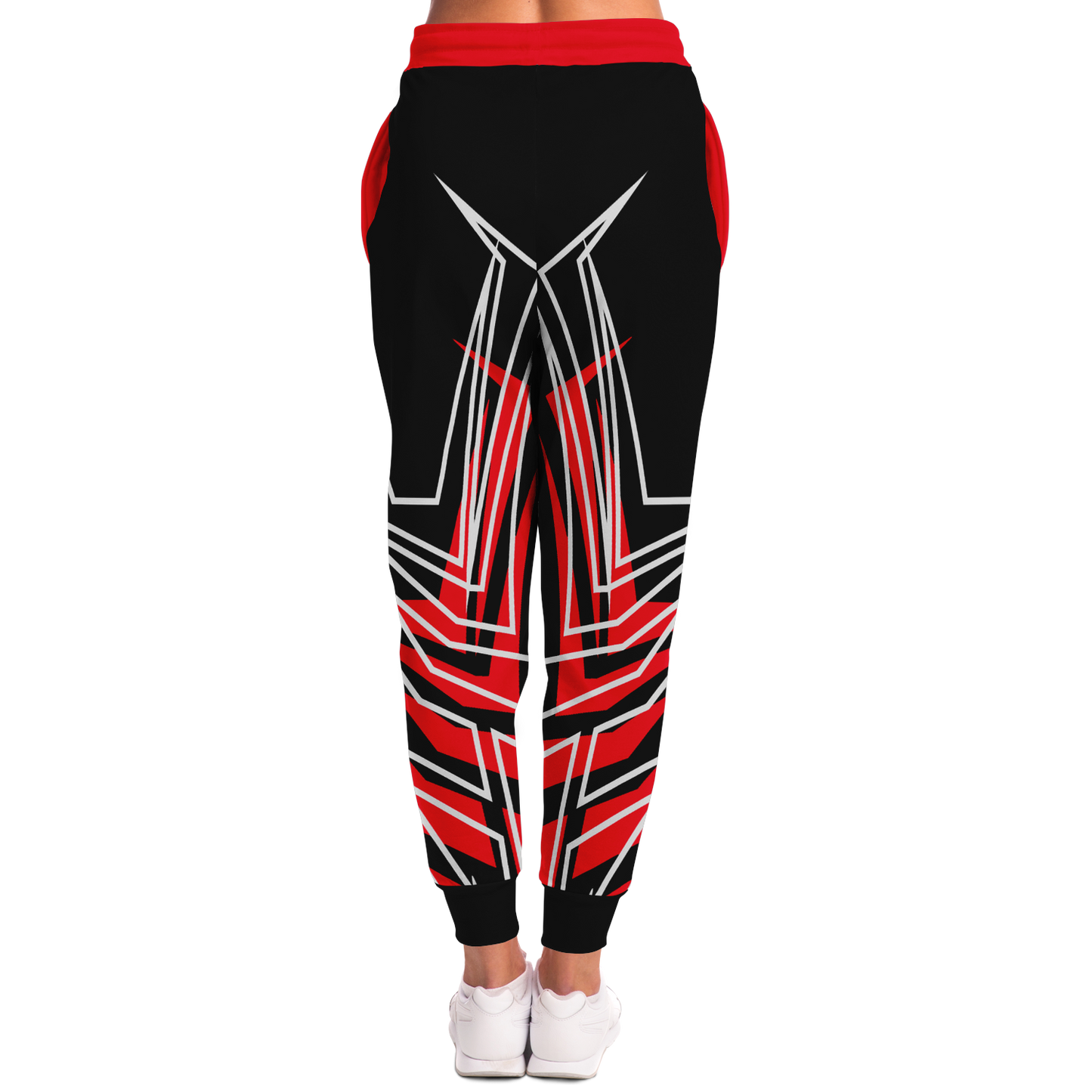 Red Bit Jogger Pants