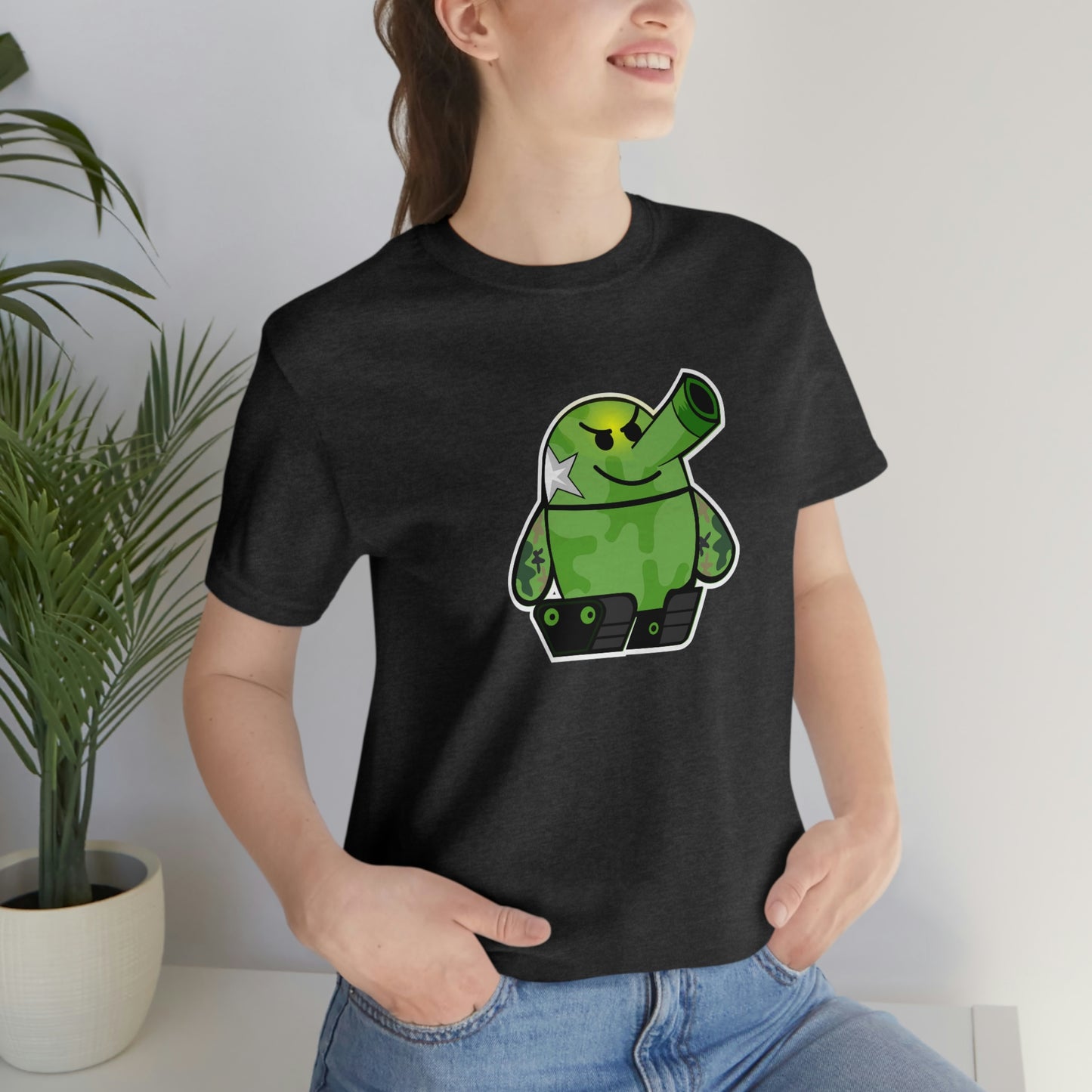 Smarmy Tank Cartoon Unisex T-shirt