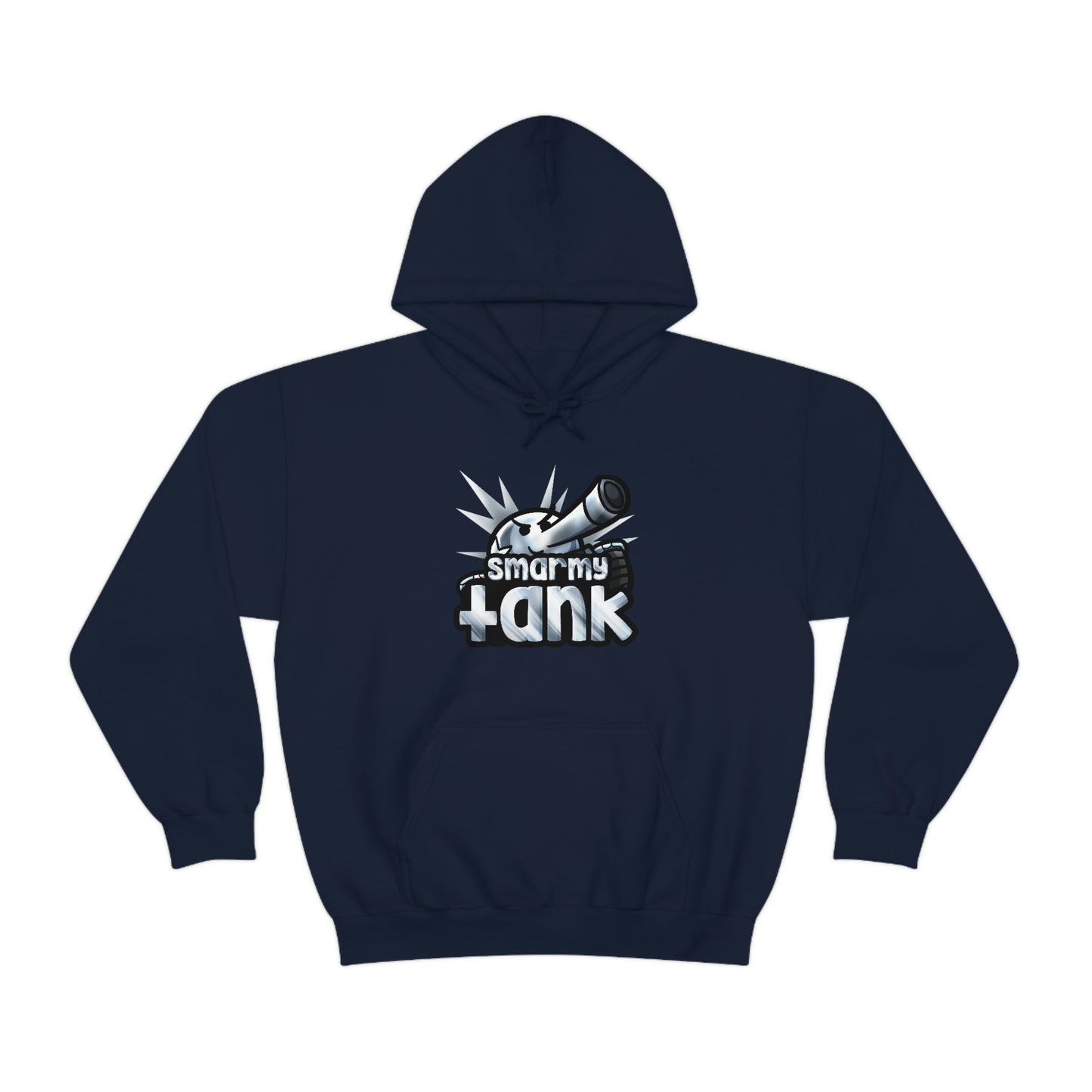 Chrome Smarmy Tank Unisex Hoodie