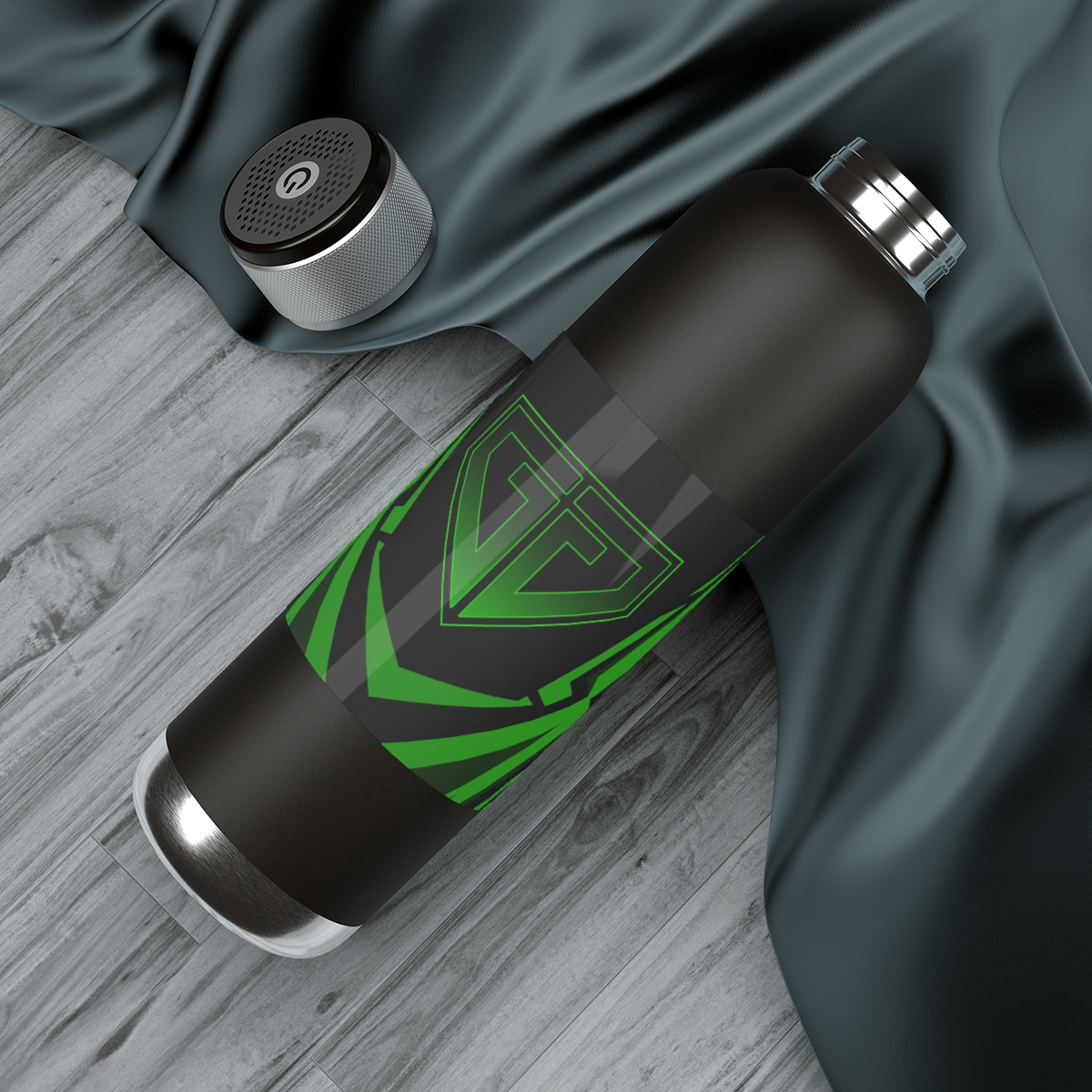 JJ Green Giant Soundwave Copper Vacuum Audio Bottle 22oz