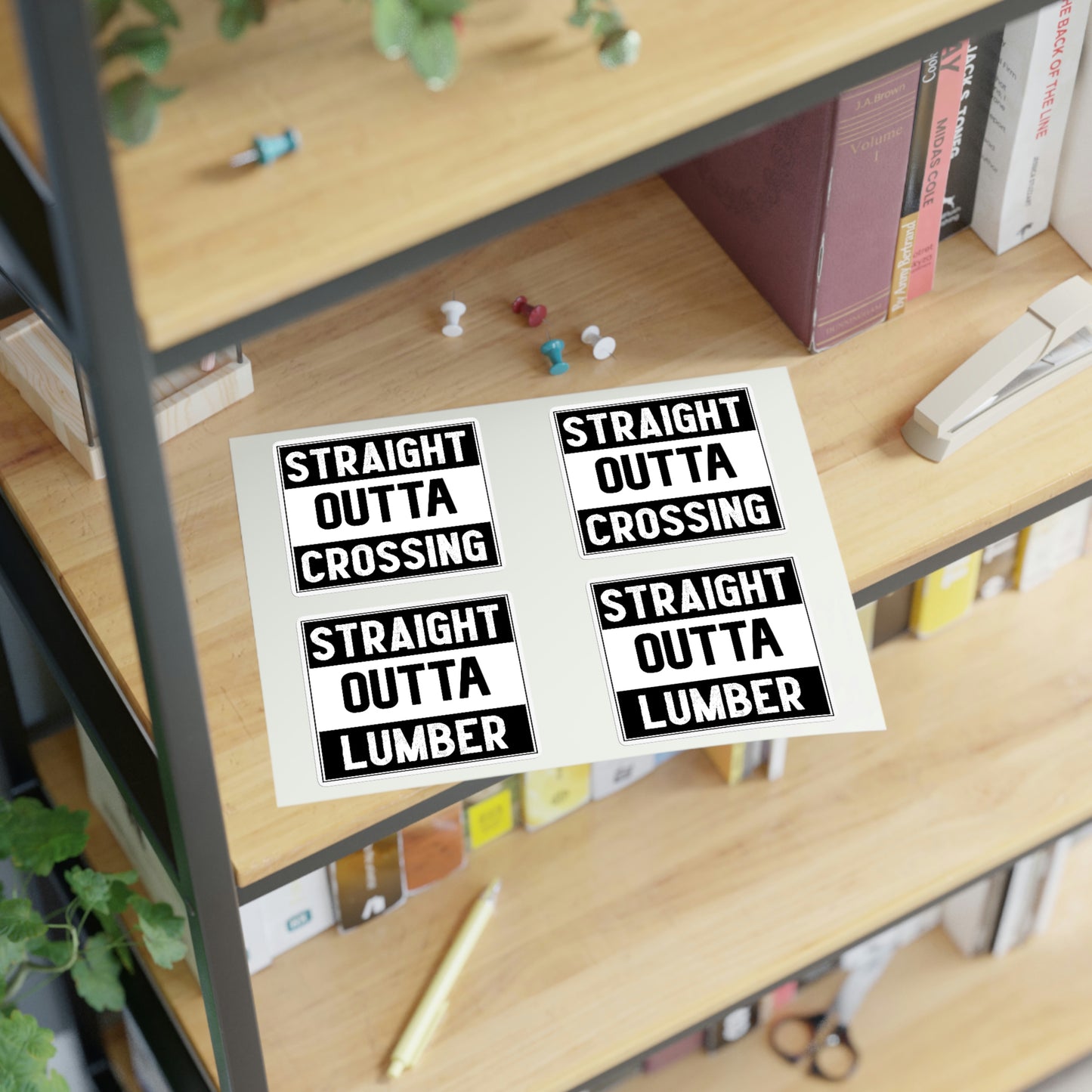 Straight Outta Sticker Sheets