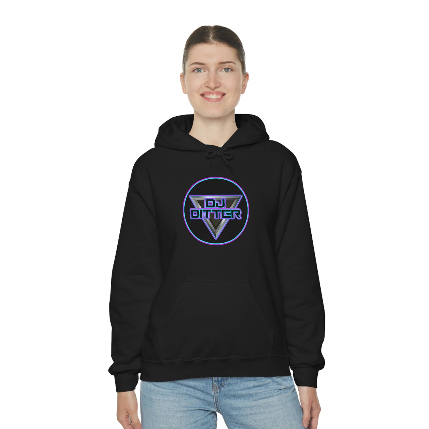 Dj Ditter Circle Logo Unisex Hoodie