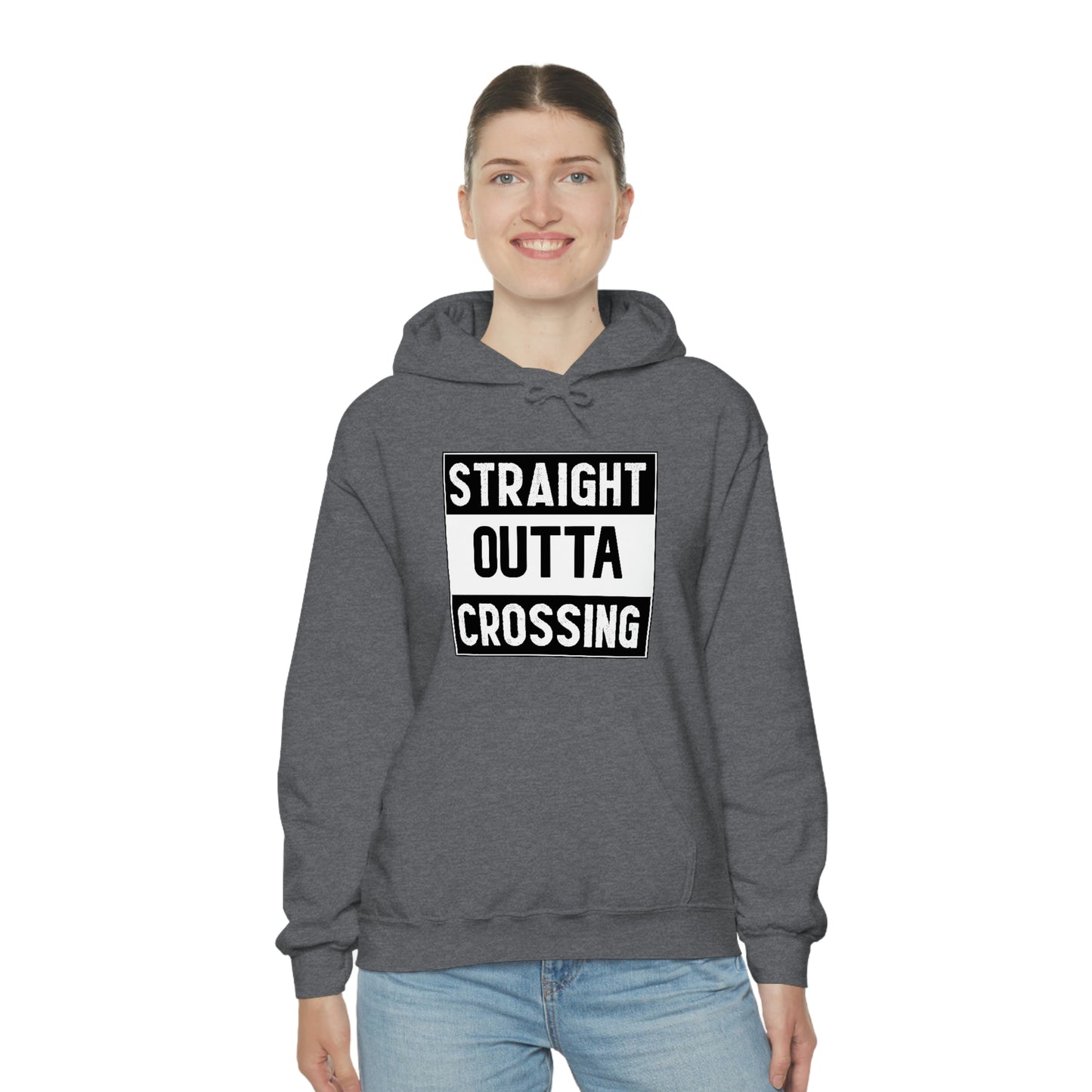 Straight Outta Crossing Unisex Hoodie