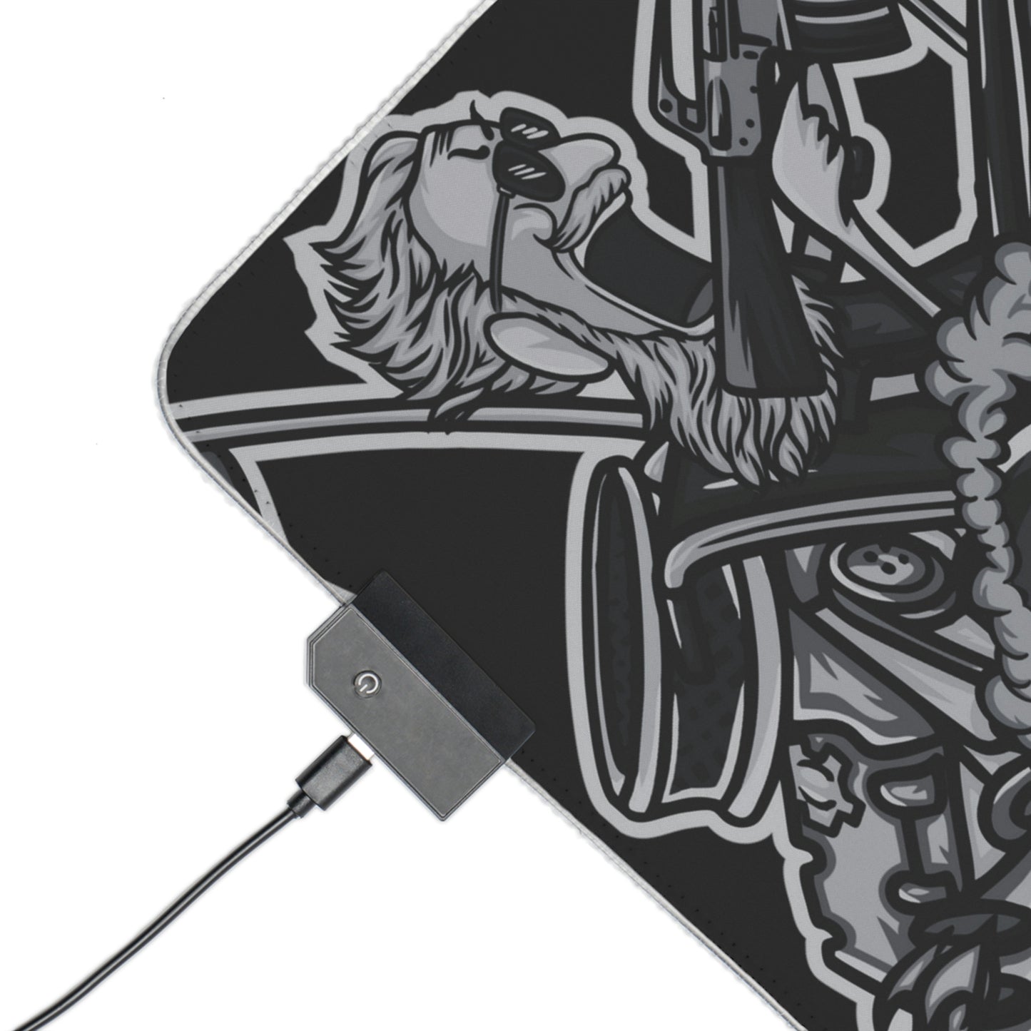 GrandpaG LED Gaming Mouse Pad