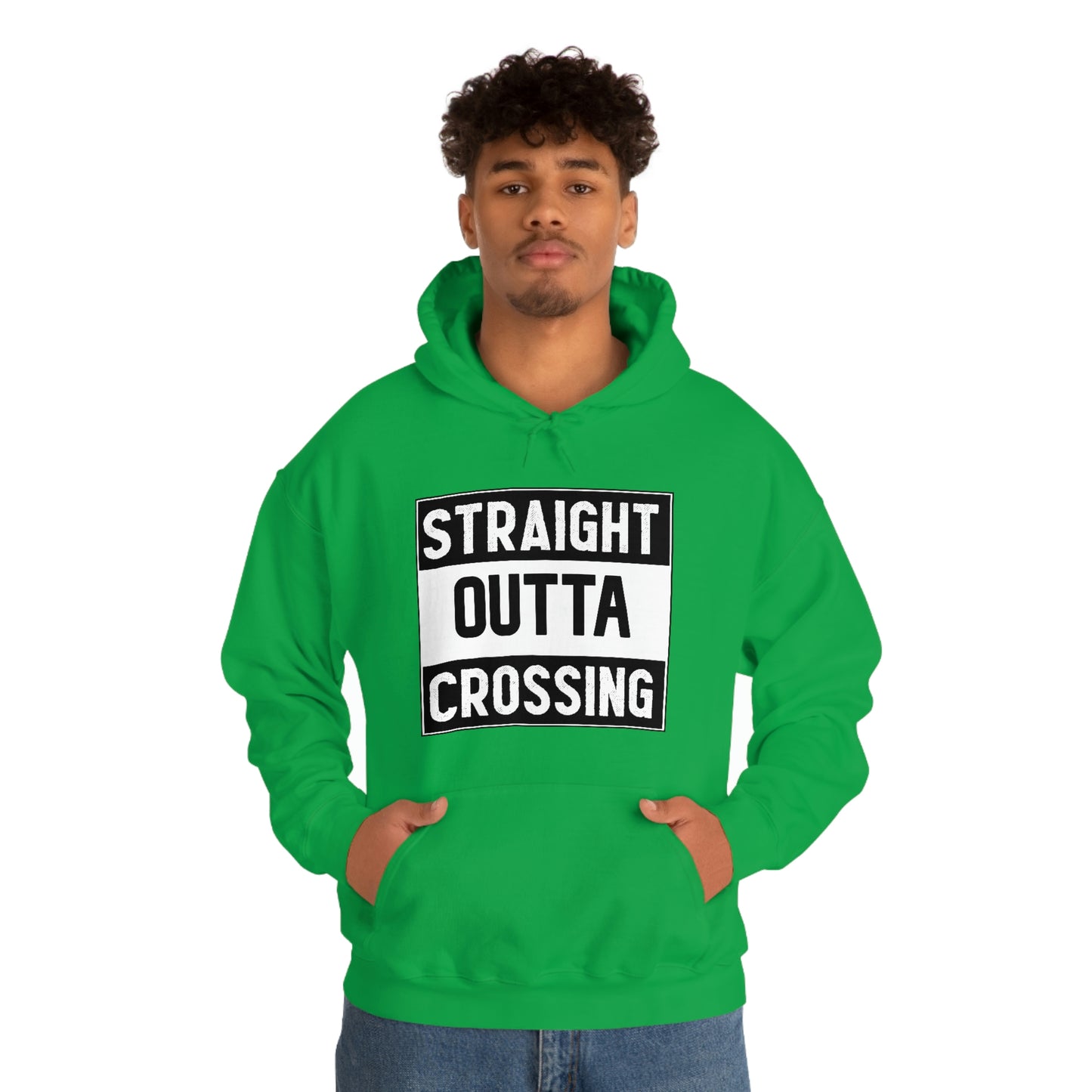 Straight Outta Crossing Unisex Hoodie