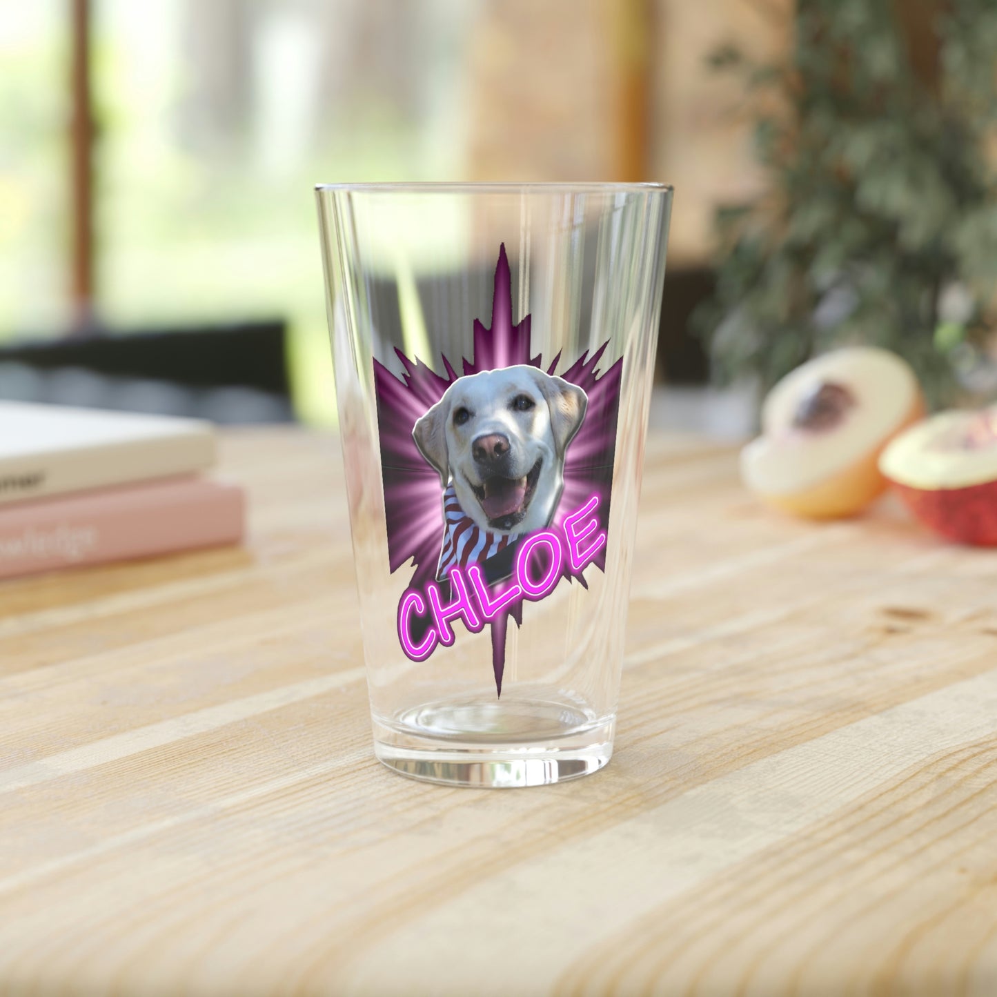 Dj Ditter Chloe Pint Glass, 16oz