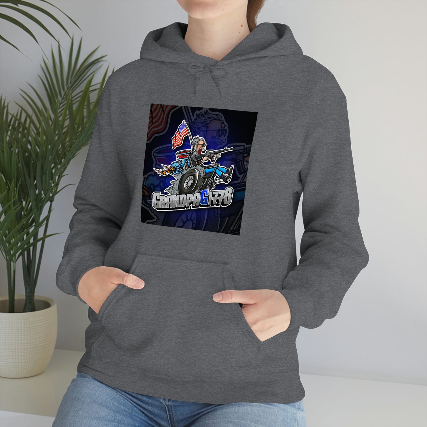 GrandpaG Silhouette Unisex Hoodie