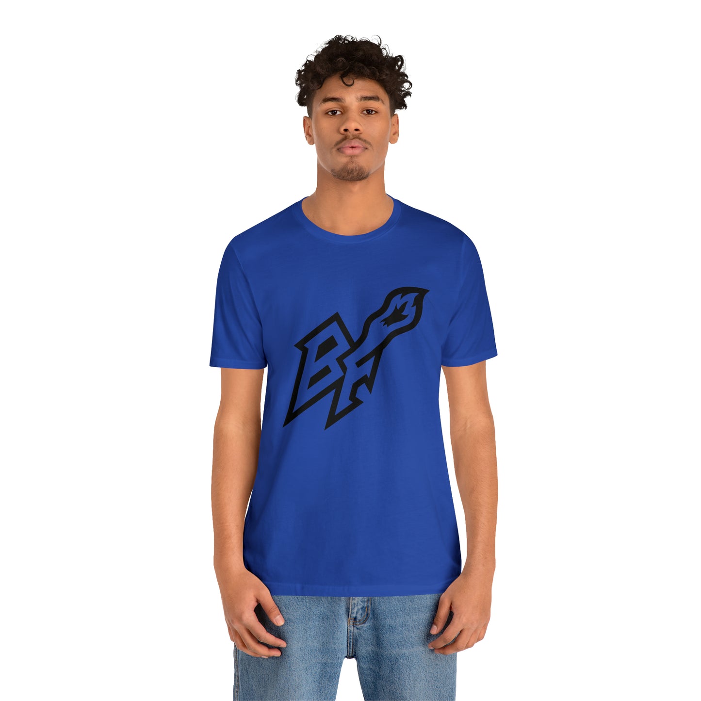 BlackFox Unisex T-shirt W/Black Logo