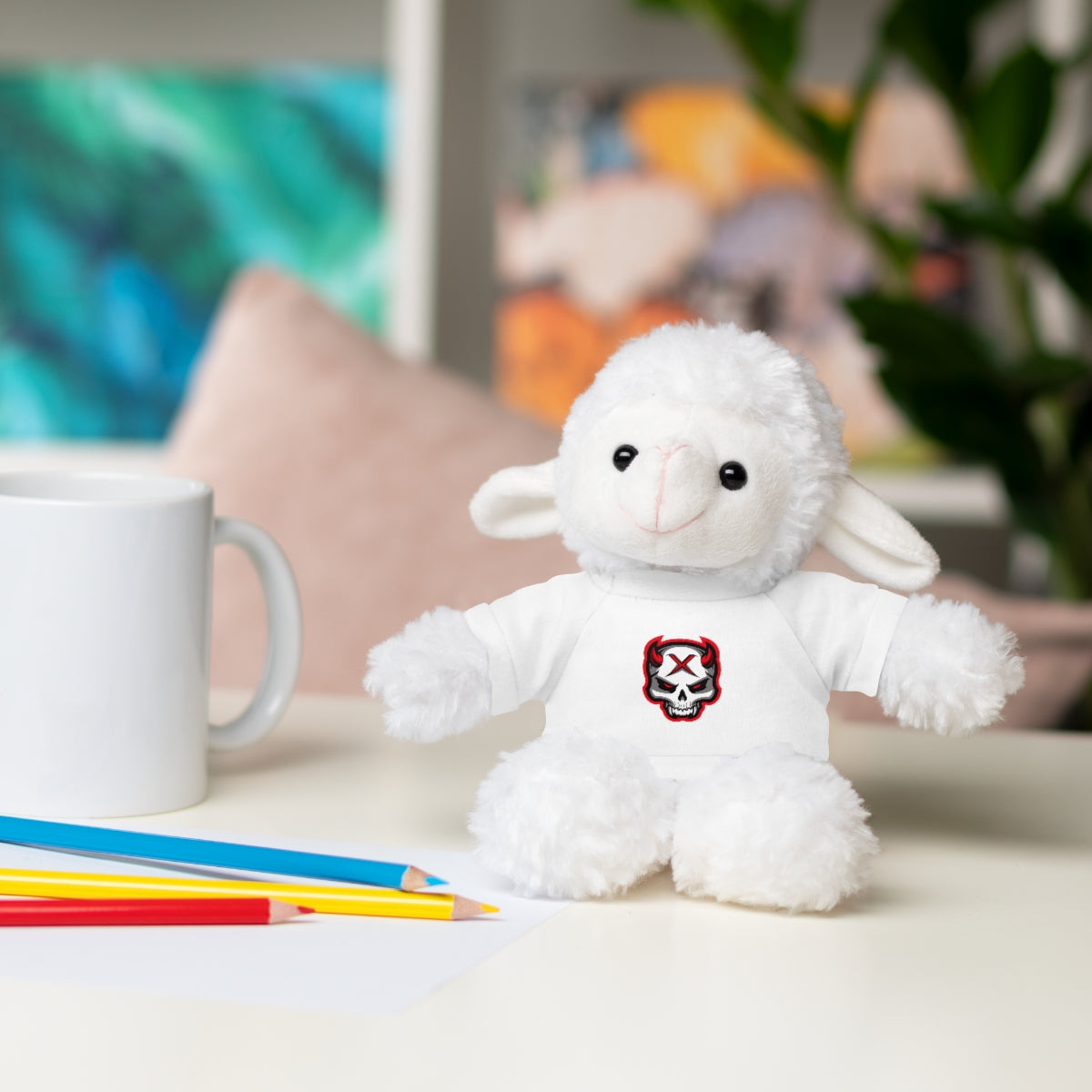 Red Bit Stuffed Animals with Tee