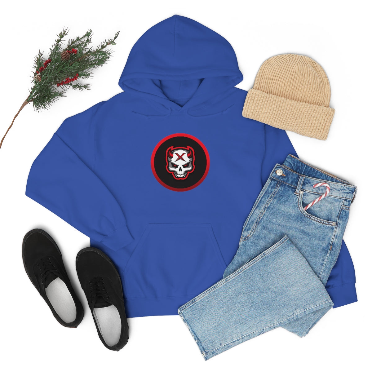 Red Bit Unisex Hoodie