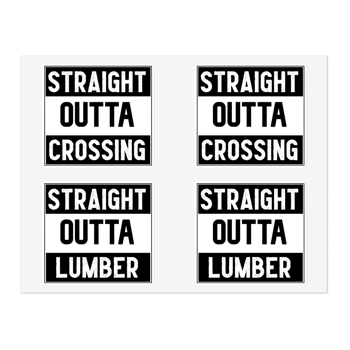 Straight Outta Sticker Sheets