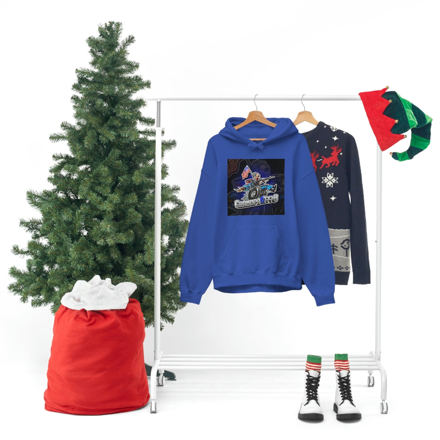 GrandpaG Silhouette Unisex Hoodie