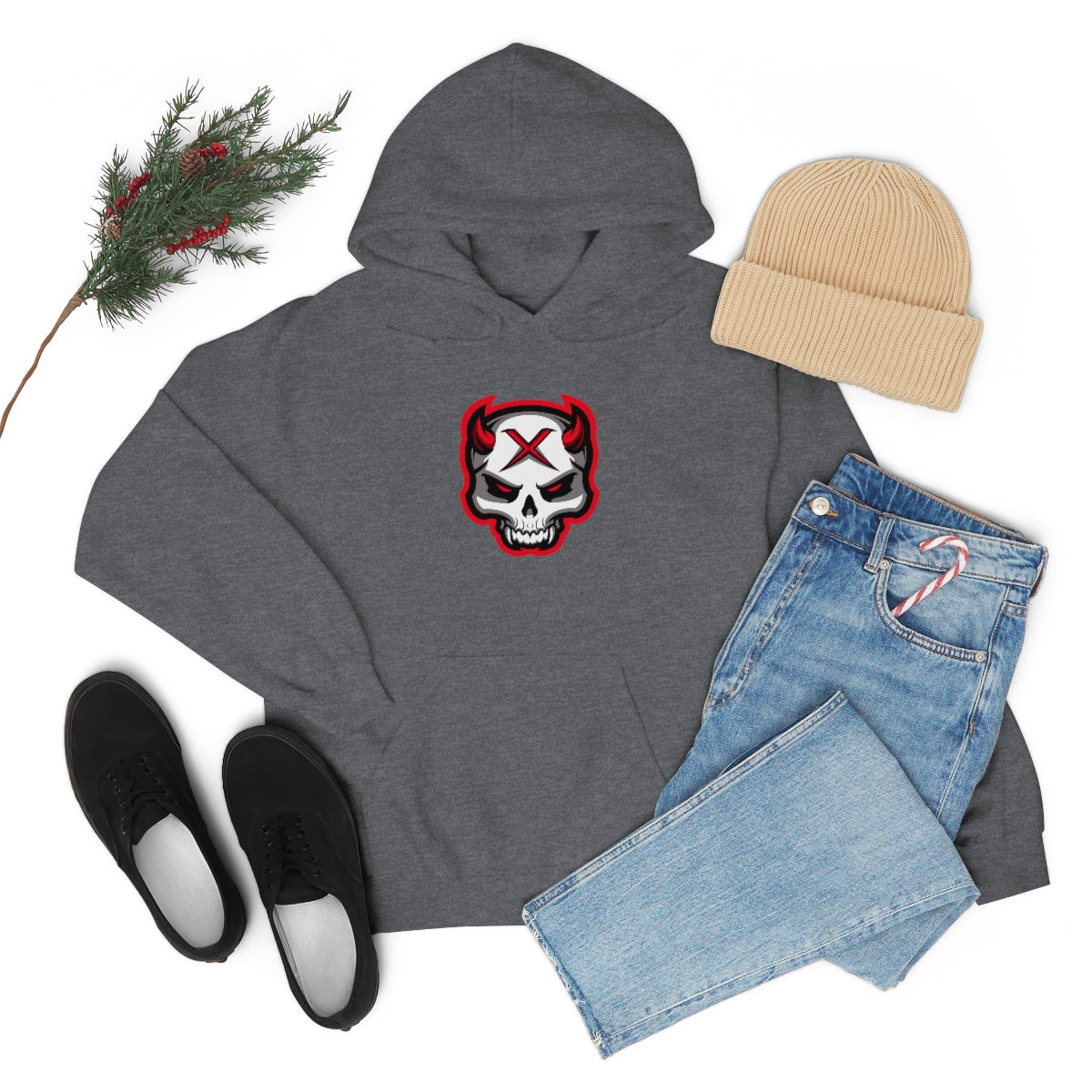 Red Bit Unisex Hoodie