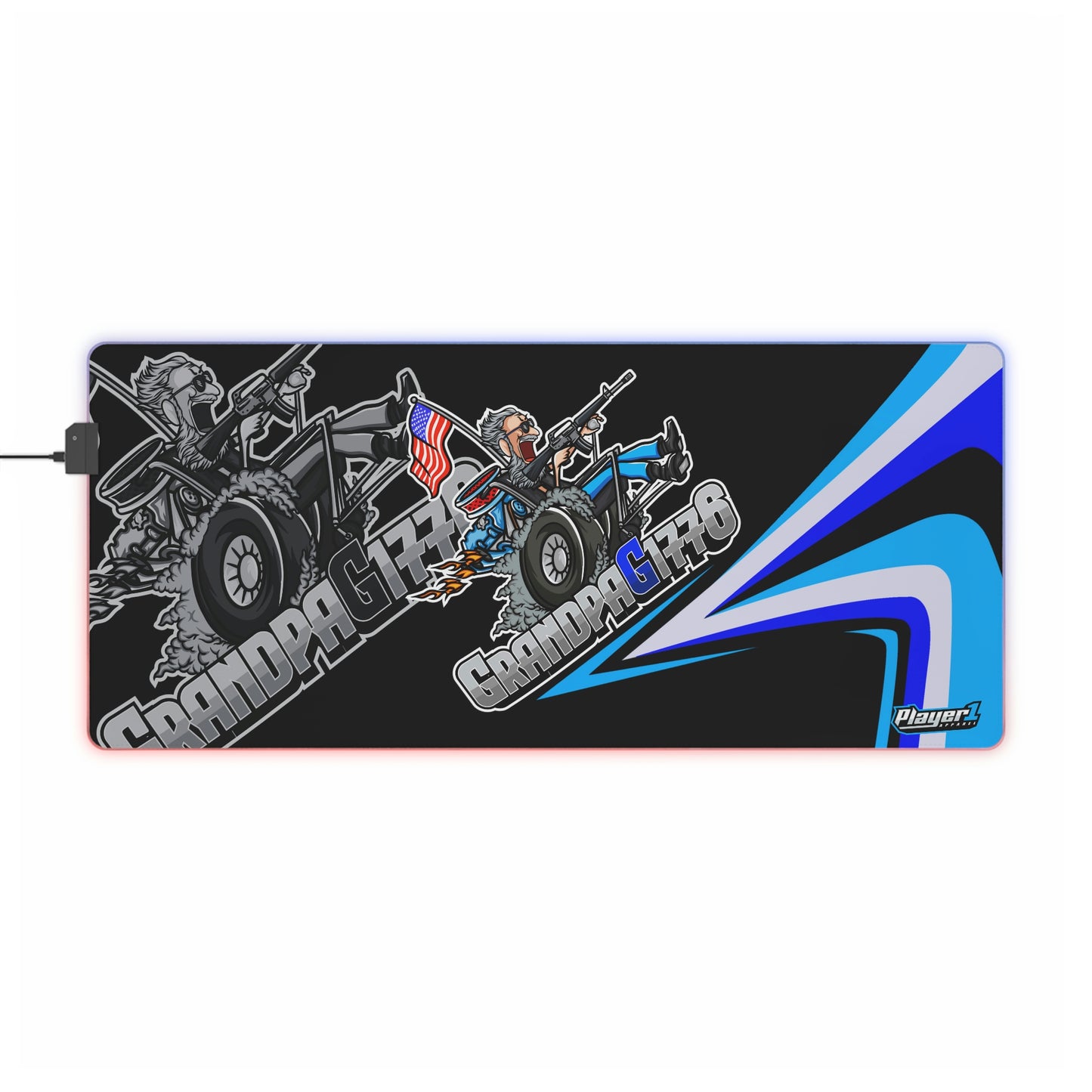 GrandpaG LED Gaming Mouse Pad