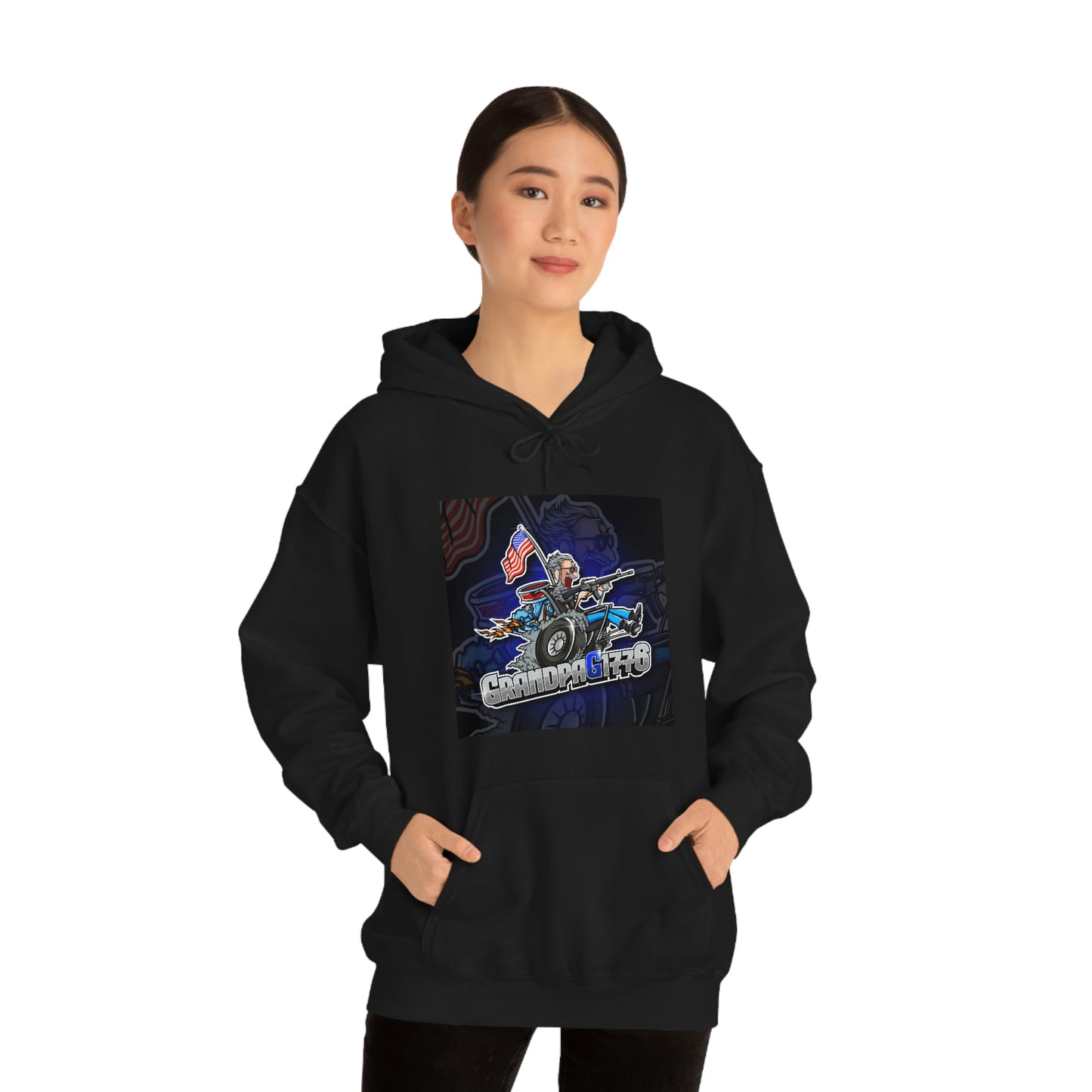 GrandpaG Silhouette Unisex Hoodie