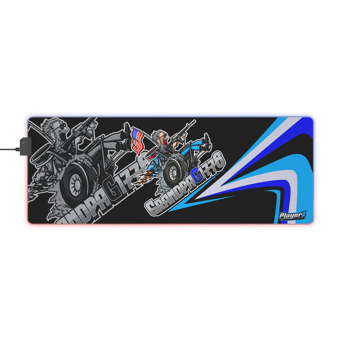 GrandpaG LED Gaming Mouse Pad