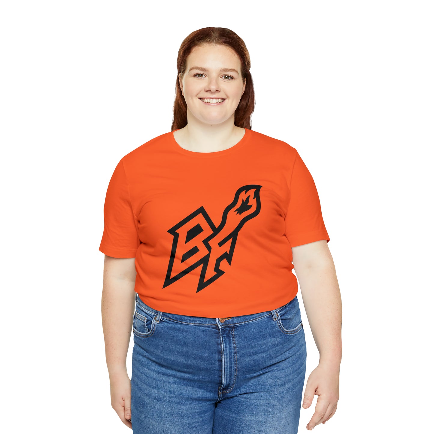 BlackFox Unisex T-shirt W/Black Logo