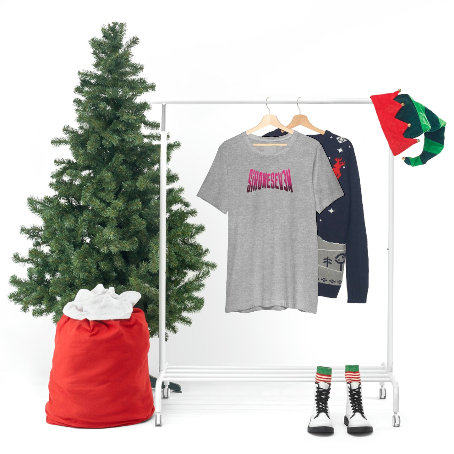 SixOneSev3n Text Unisex T-shirt