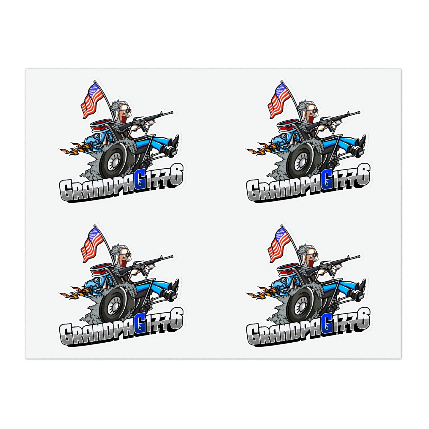 GrandpaG Sticker Sheets