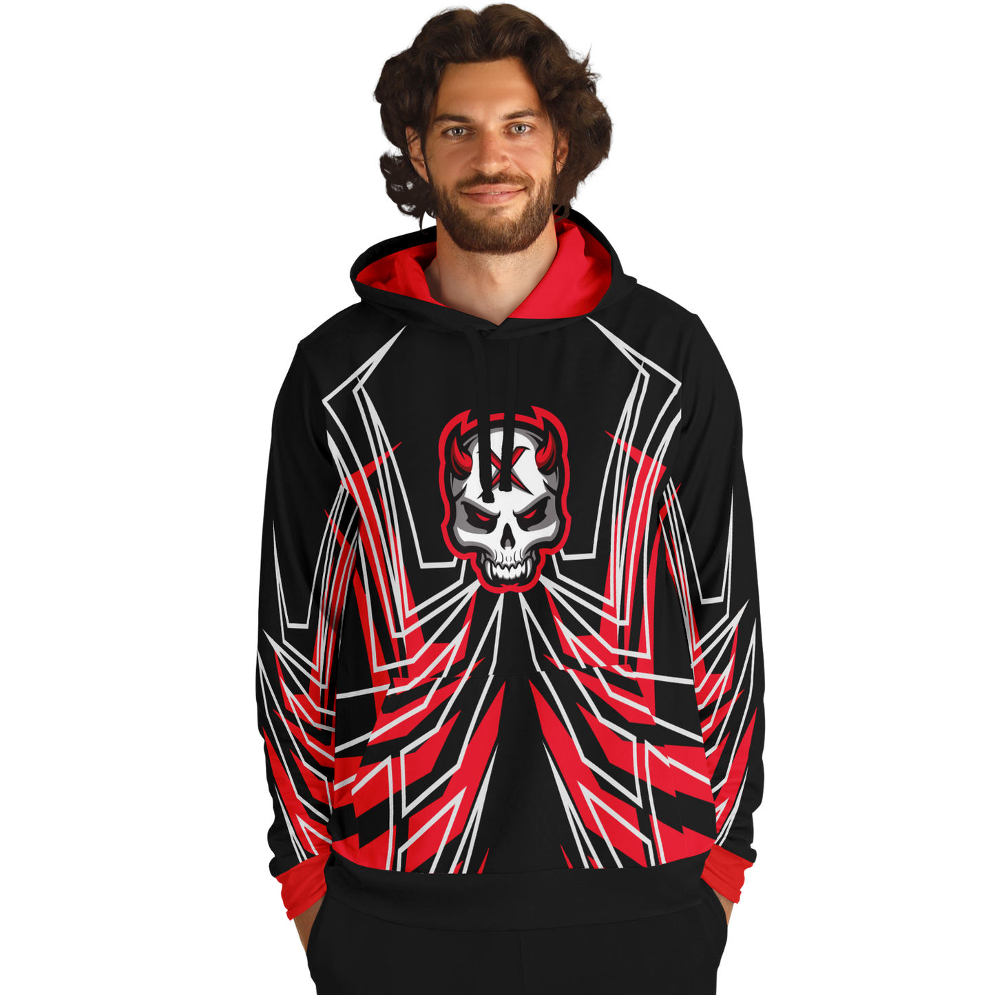 Red Bit Pro Hoodie