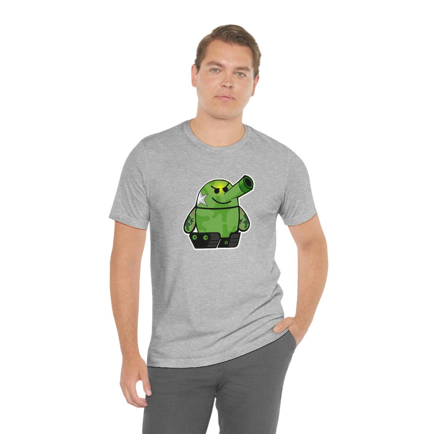 Smarmy Tank Cartoon Unisex T-shirt