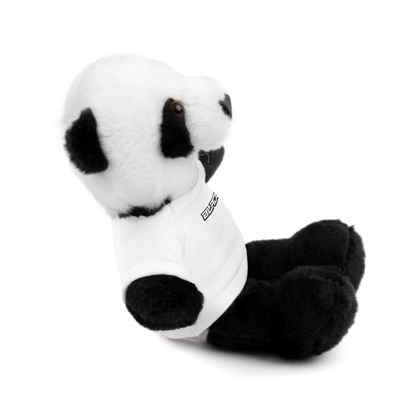 BlackFox Text Stuffed Animals with Tee