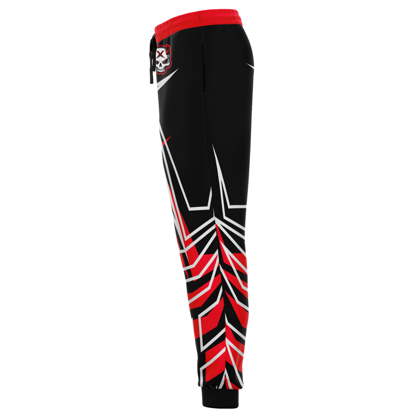 Red Bit Jogger Pants