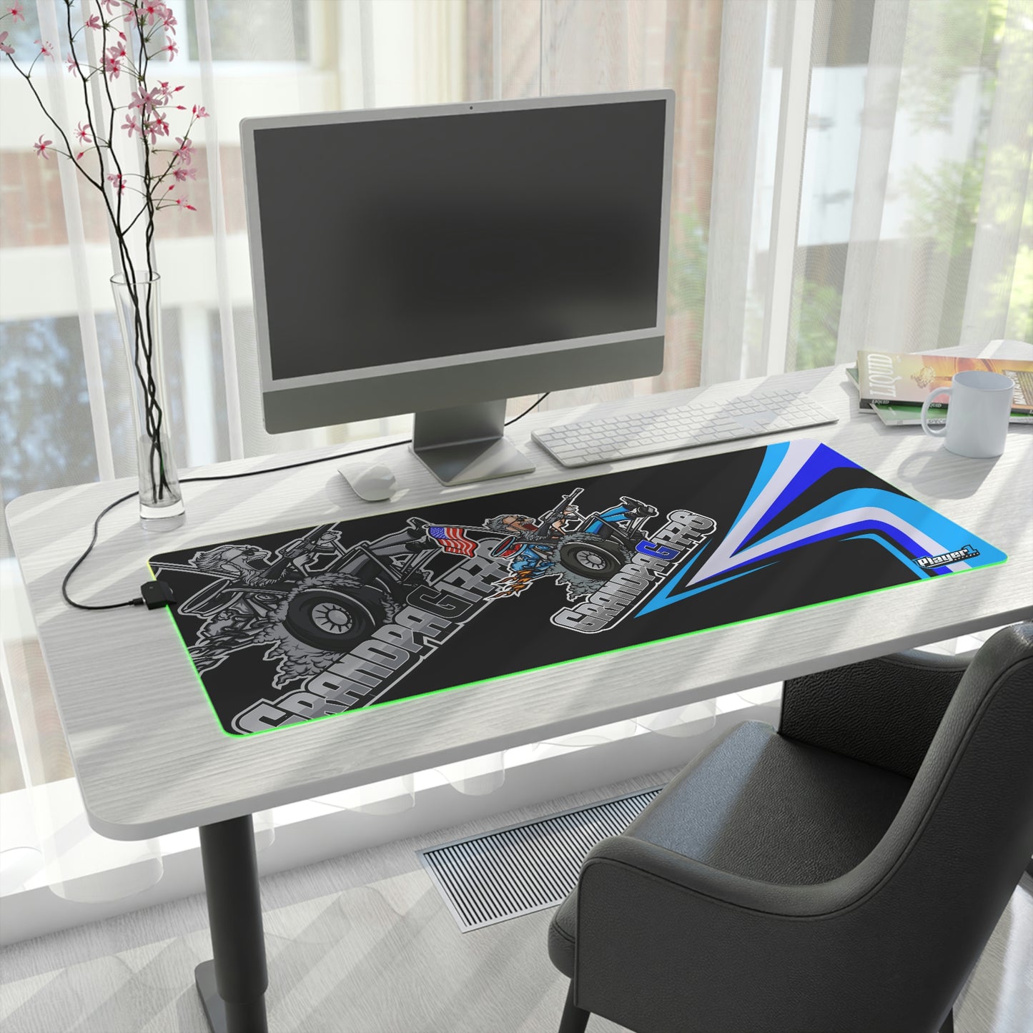 GrandpaG LED Gaming Mouse Pad