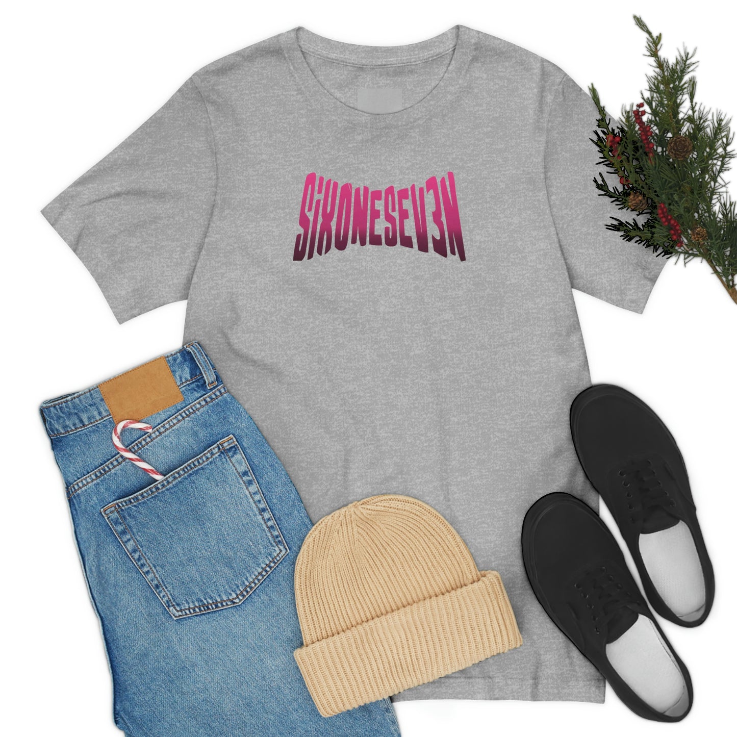SixOneSev3n Text Unisex T-shirt