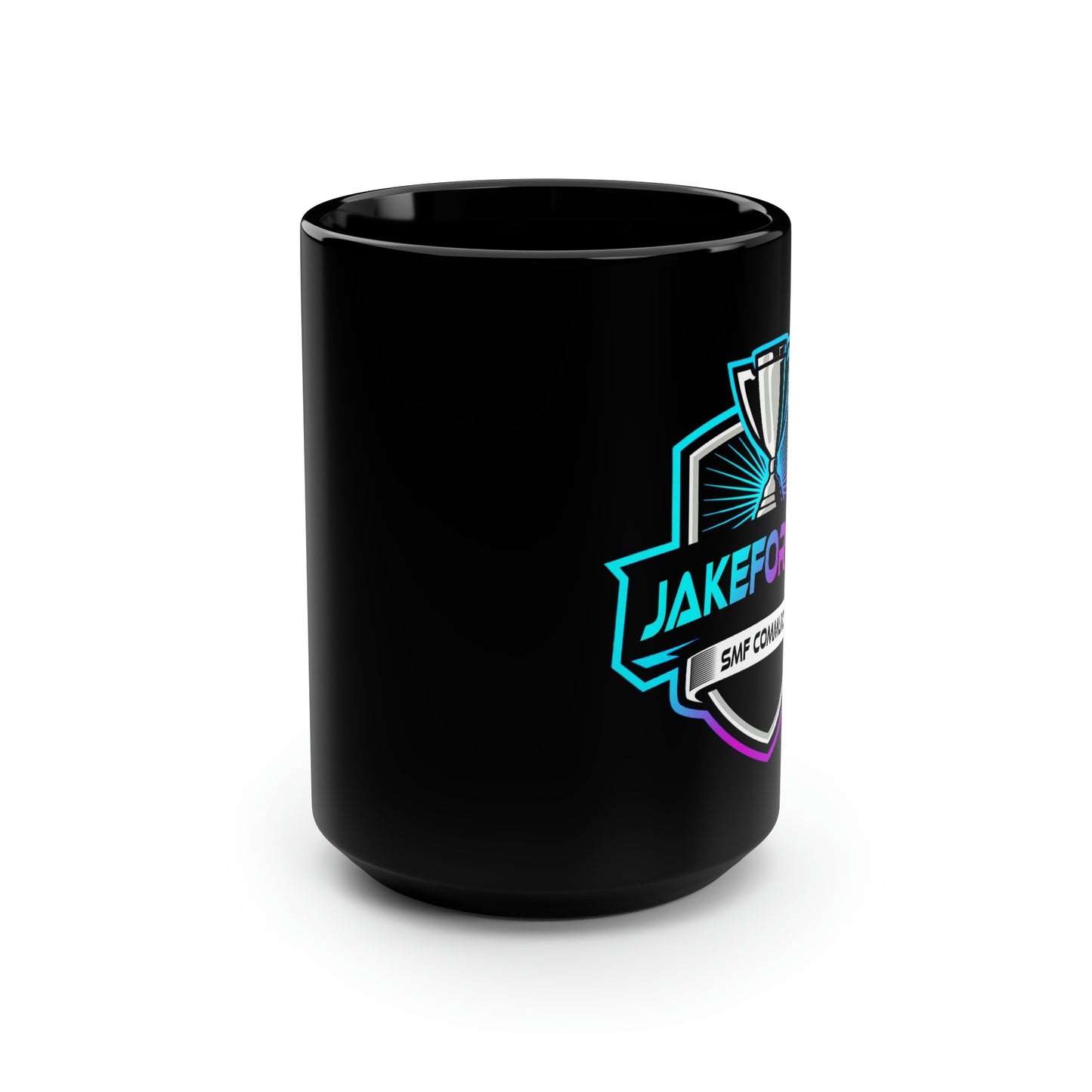 Team SMF Black Mug, 15oz