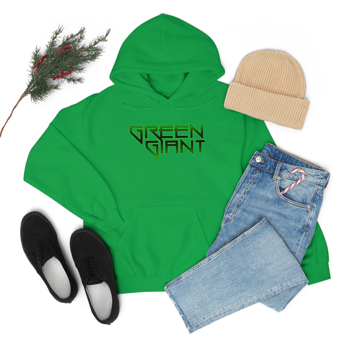 Green Giant Unisex Hoodie