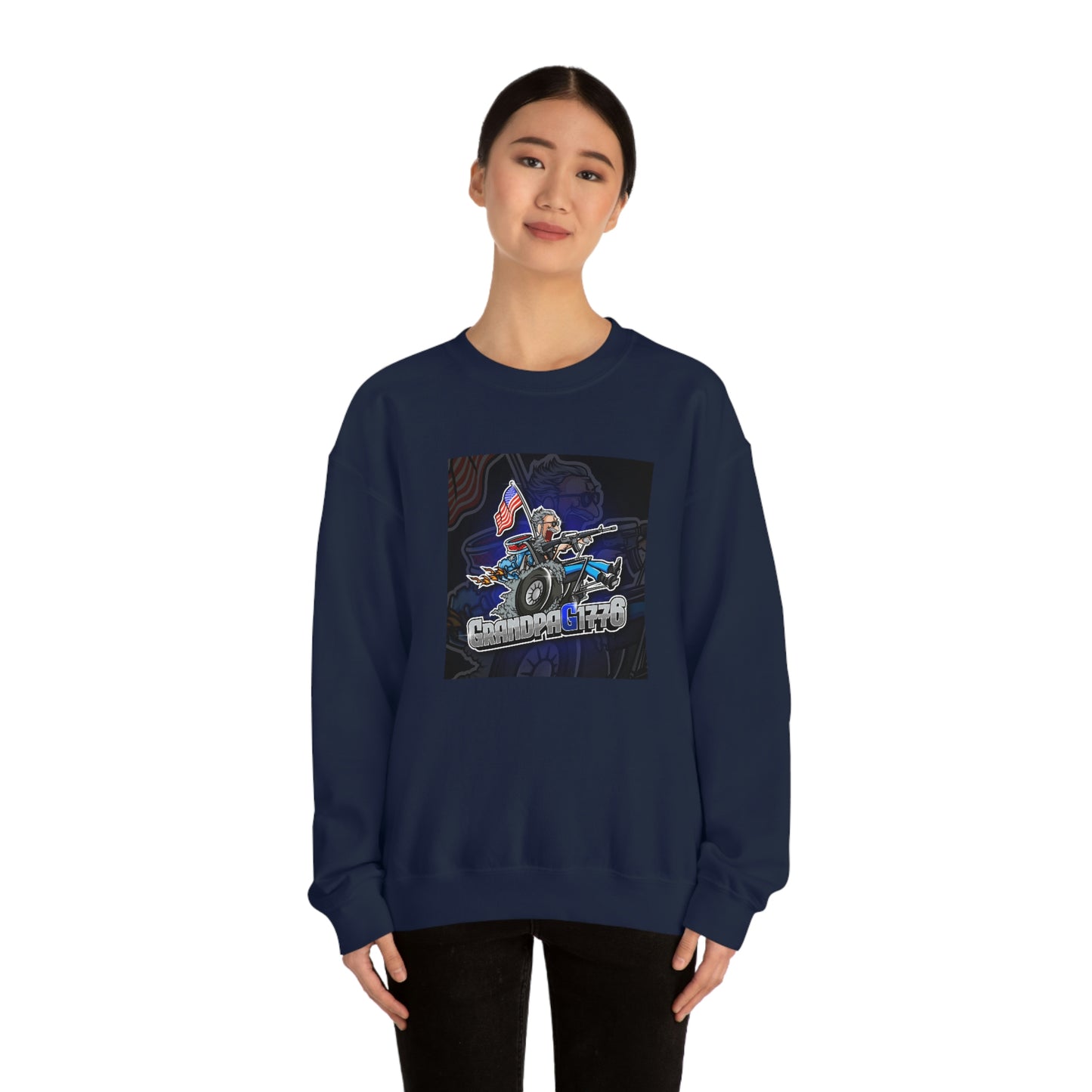 GrandpaG Silhouette Unisex Sweatshirt