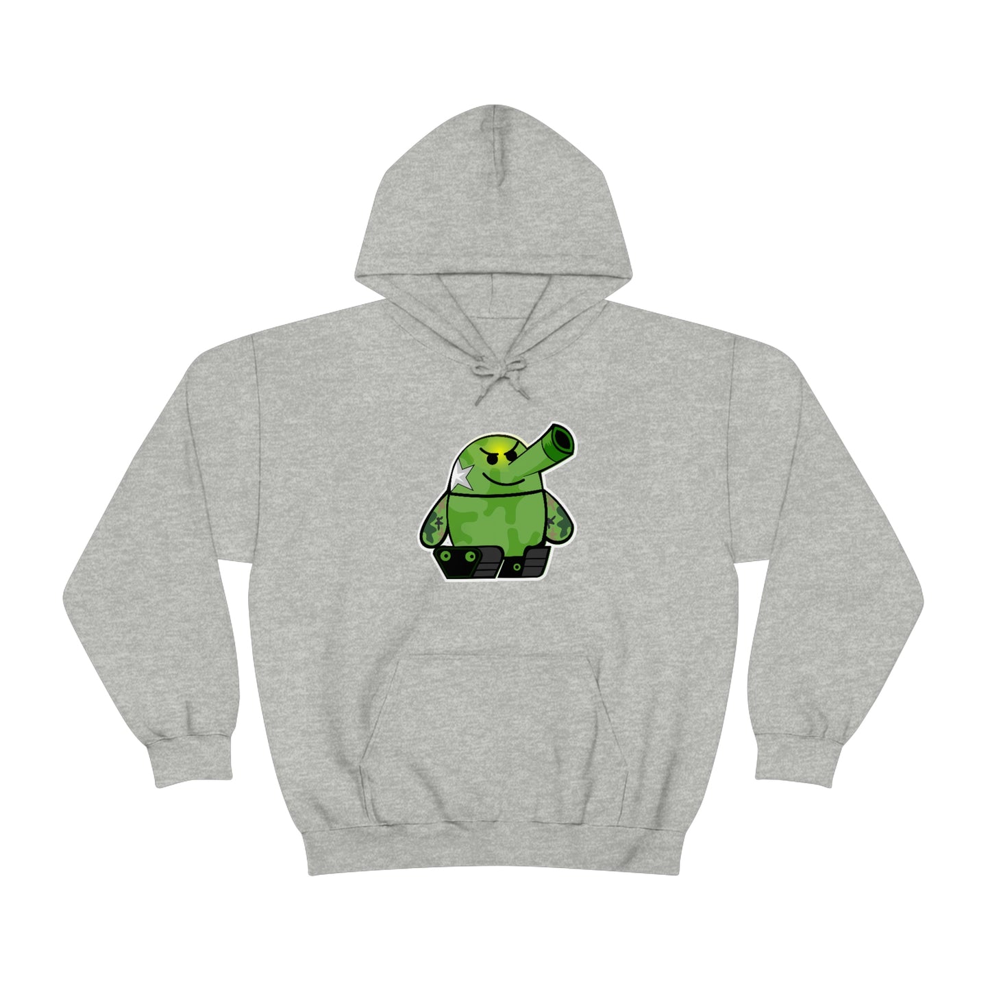 Smarmy Tank Cartoon Unisex Hoodie