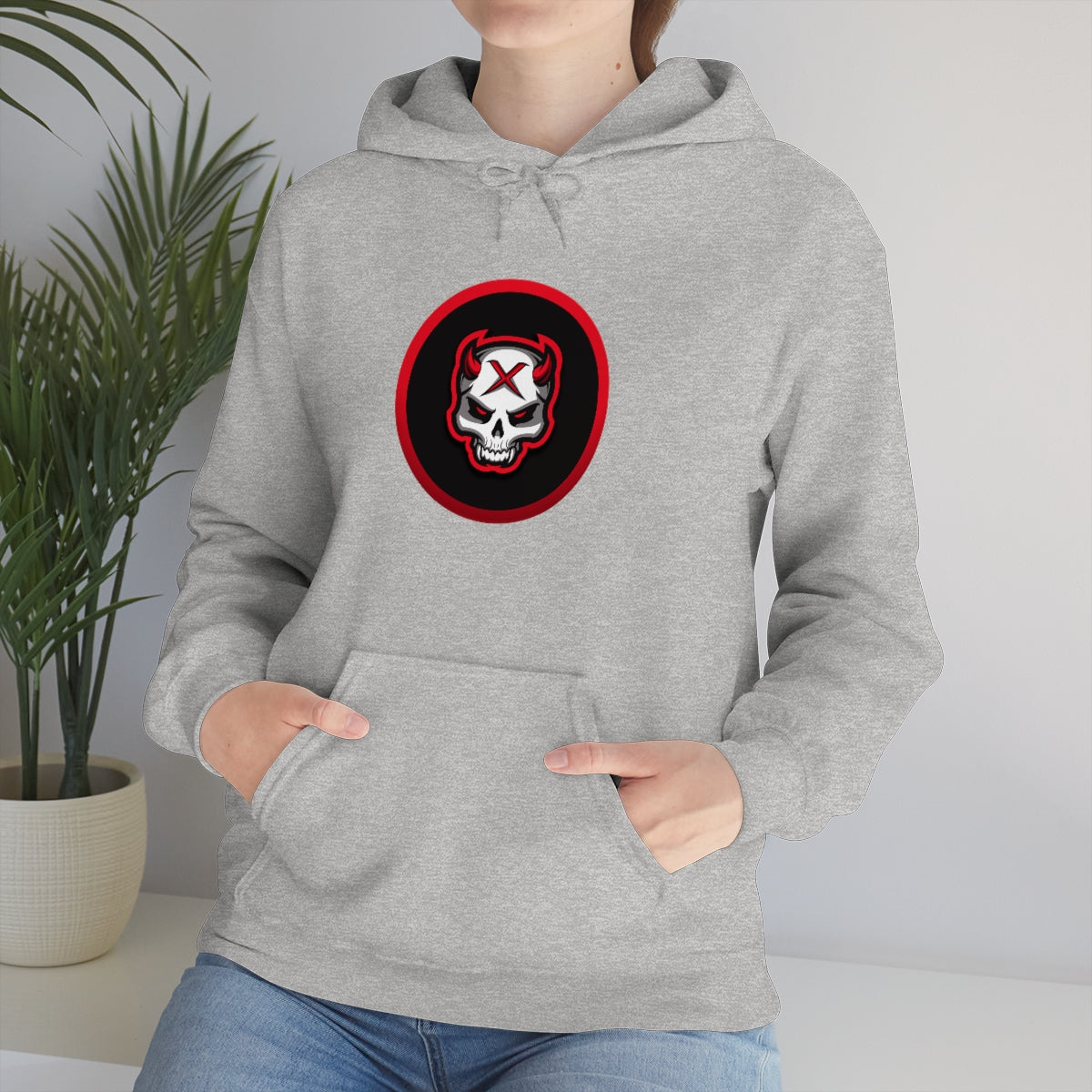 Red Bit Unisex Hoodie