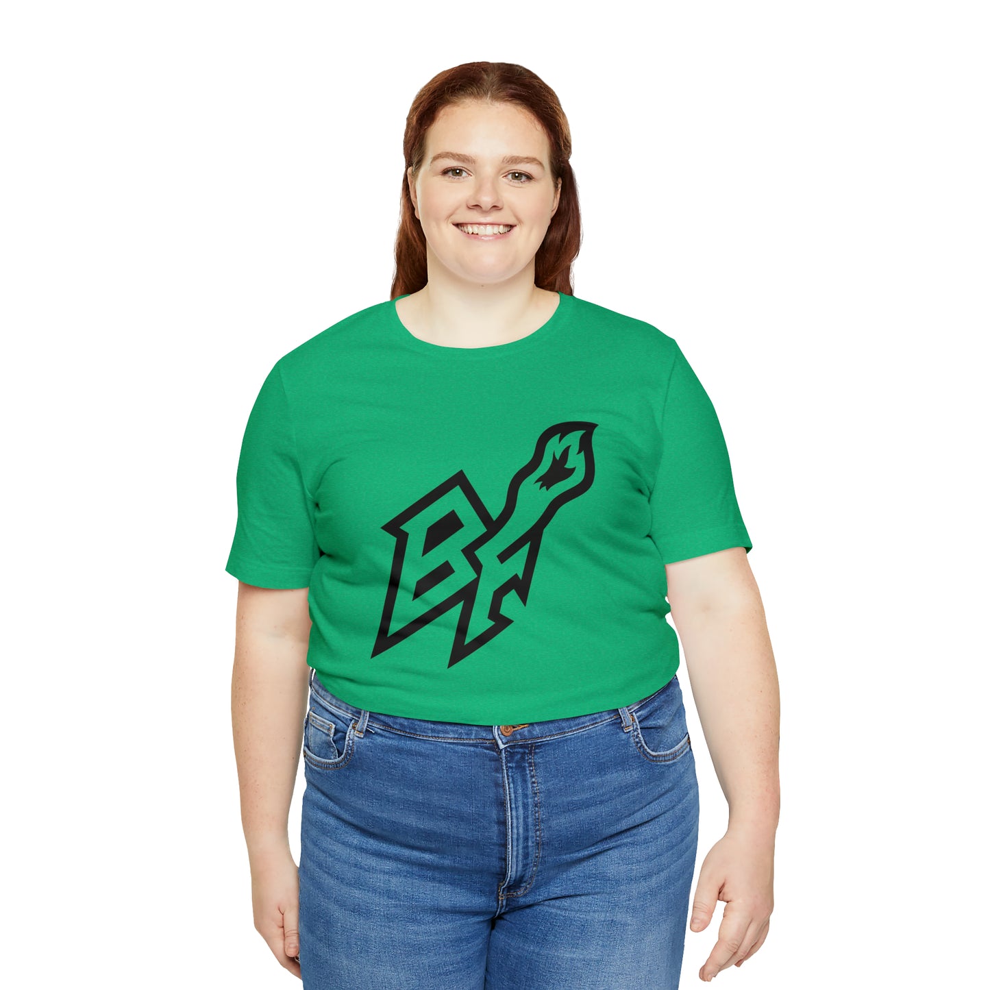 BlackFox Unisex T-shirt W/Black Logo