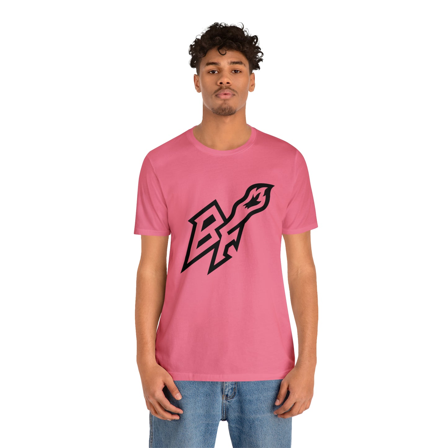 BlackFox Unisex T-shirt W/Black Logo