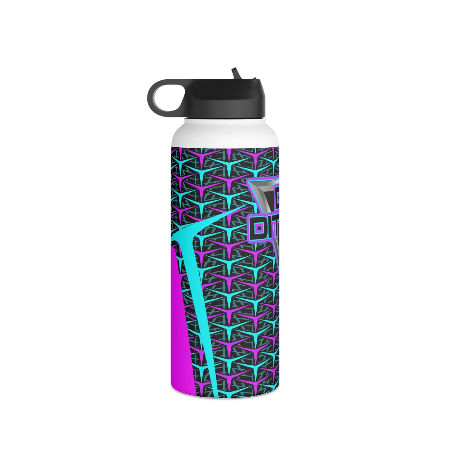 Dj Ditter Stainless Steel Water Bottle, Standard Lid