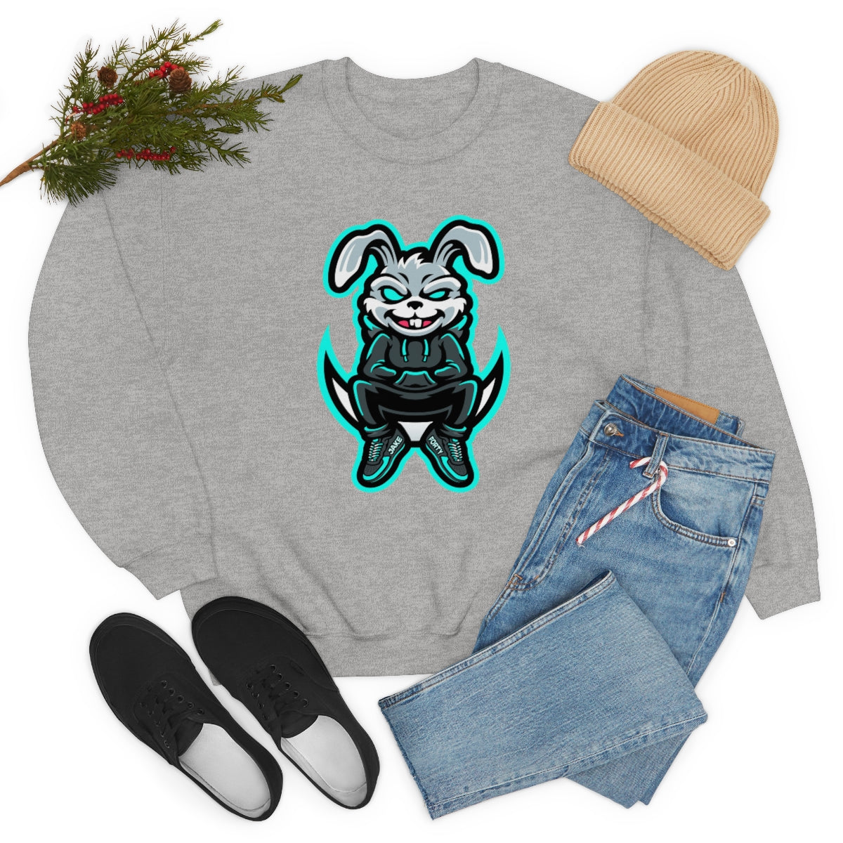 JakeForty Rabbit Unisex Sweatshirt