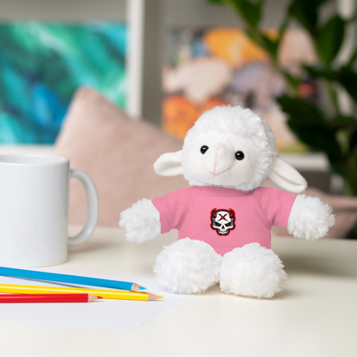 Red Bit Stuffed Animals with Tee