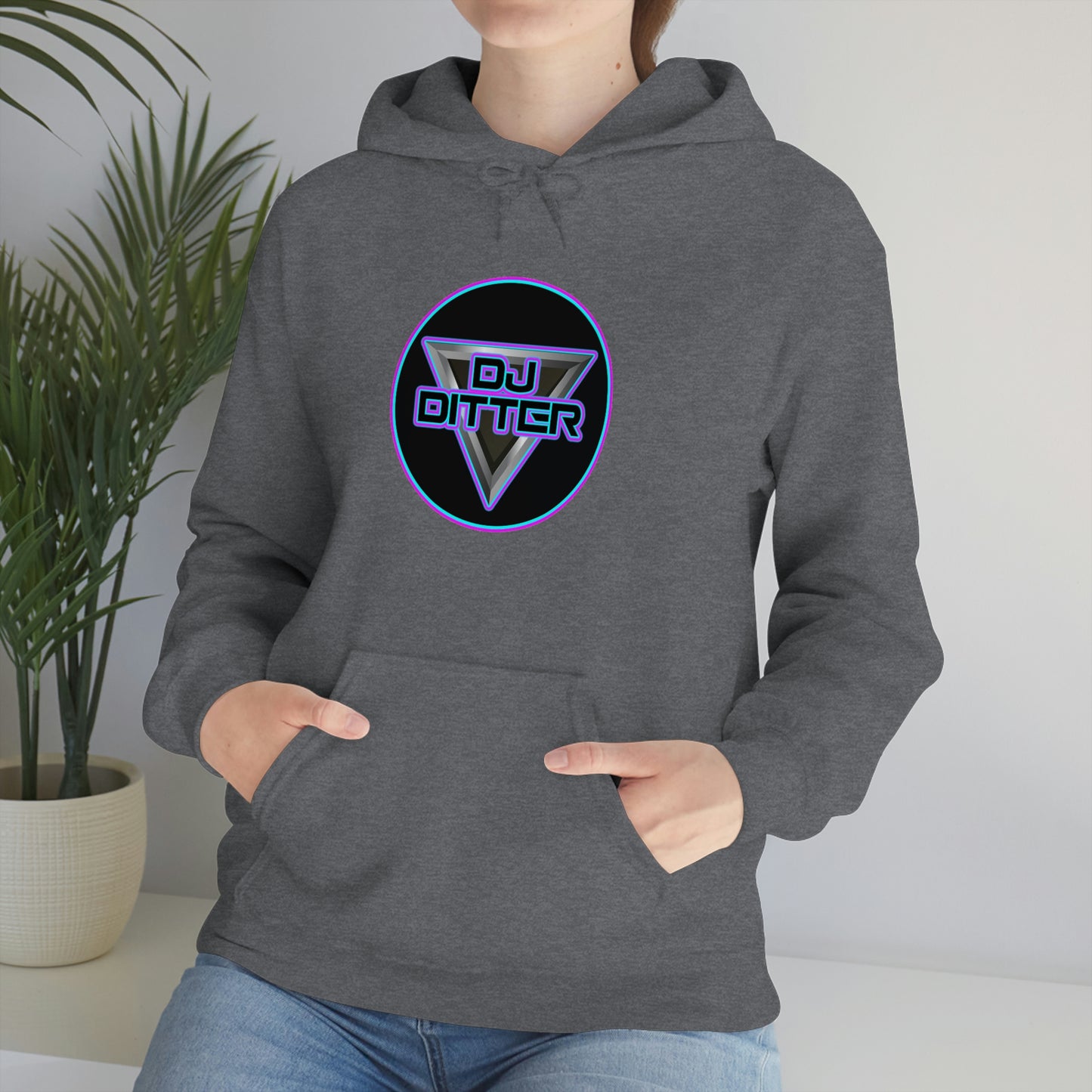 Dj Ditter Circle Logo Unisex Hoodie