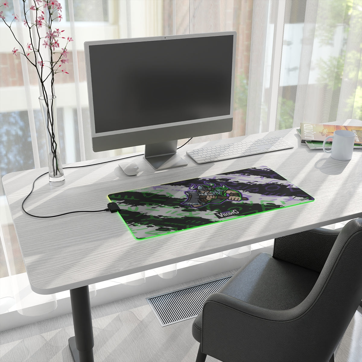Rated R Viking LED Gaming Mouse Pad