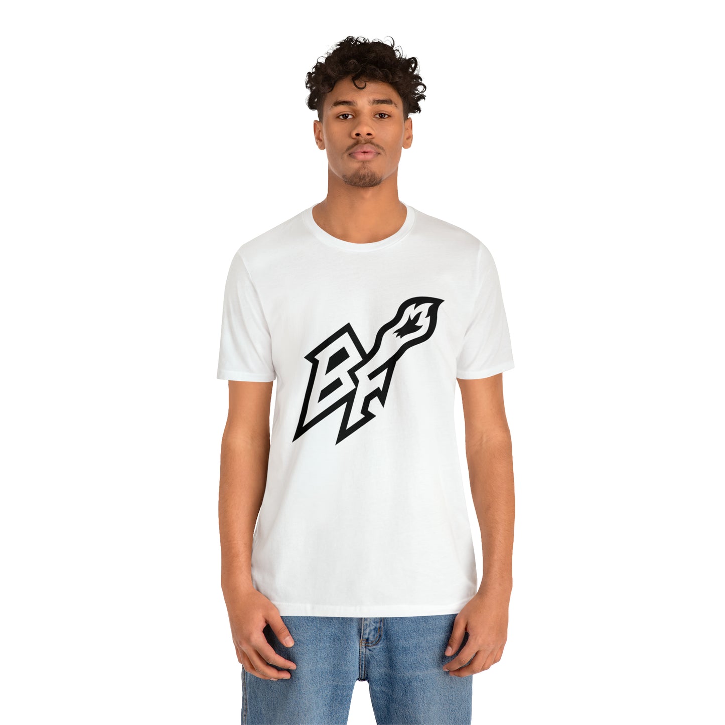 BlackFox Unisex T-shirt W/Black Logo