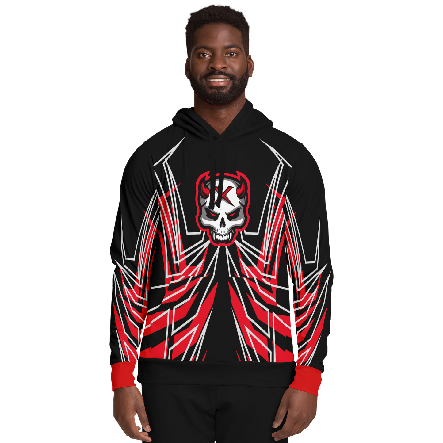 Red Bit Pro Hoodie