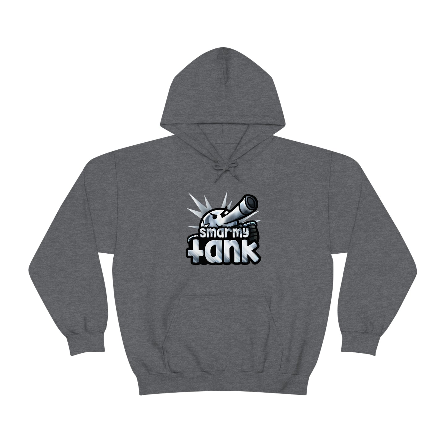 Chrome Smarmy Tank Unisex Hoodie