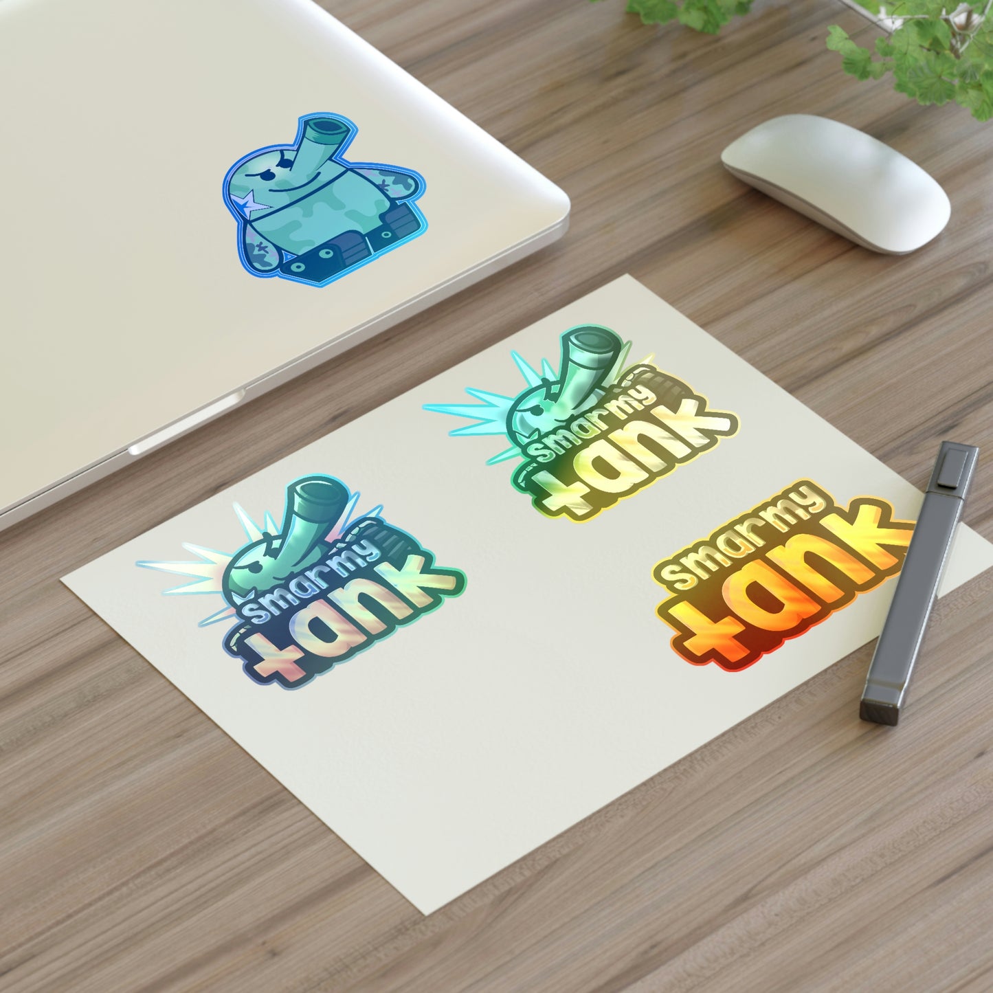 Smarmy Tank Sticker Sheets