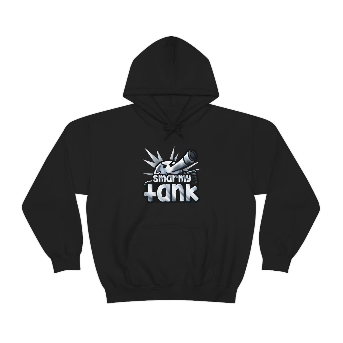 Chrome Smarmy Tank Unisex Hoodie
