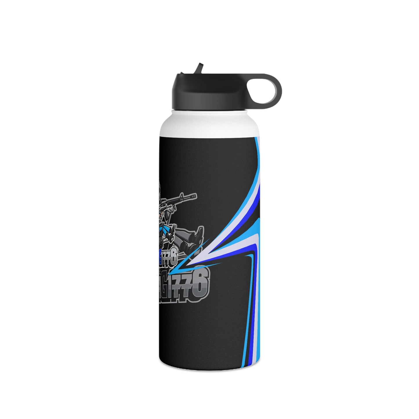 GrandpaG Stainless Steel Water Bottle, Standard Lid